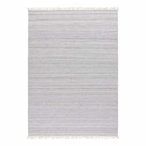 Světle šedý venkovní koberec z recyklovaného plastu Universal Liso, 80 x 150 cm