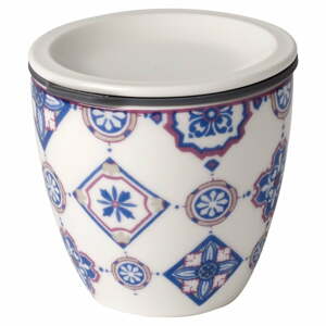 Modro-bílá porcelánová dóza na potraviny Villeroy & Boch Like To Go, ø 7,3 cm