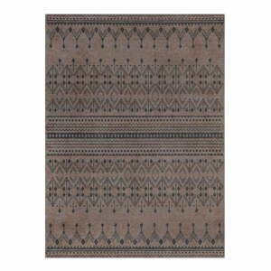 Hnědý dvouvrstvý koberec Flair Rugs Niko, 120 x 170 cm