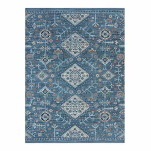 Modrý dvouvrstvý koberec Flair Rugs MATCH Chloe Traditional, 120 x 170 cm