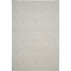 Šedo-béžový venkovní koberec Westwing Collection Arches, 200 x 290 cm