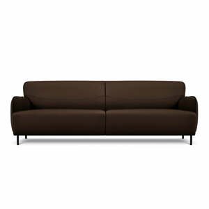 Hnědá kožená pohovka Windsor & Co Sofas Neso, 235 x 90 cm