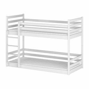 Bílá patrová dětská postel 90x190 cm Mini - Lano Meble