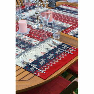 Vánoční set 4 ks prostírání a běhounu na stůl 140x45 cm American Servis - Mila Home