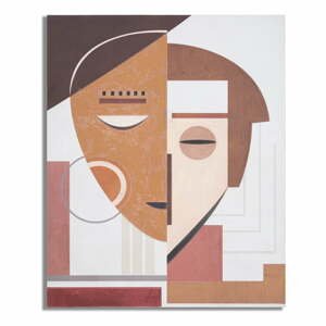 Ručně malovaný obraz 80x100 cm Ethnic Face - Mauro Ferretti