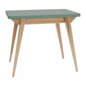 Rozkládací jídelní stůl se zelenou deskou 65x90 cm Envelope – Ragaba