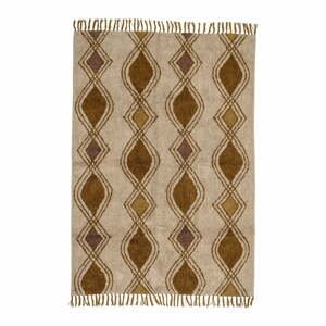 Hnědo-béžový koberec 200x140 cm Isadora - Bloomingville