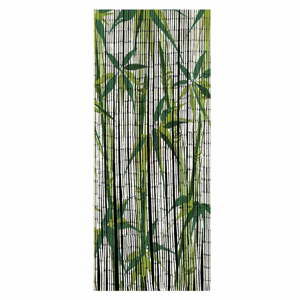 Zelený bambusový závěs do dveří 200x90 cm Bamboo - Maximex