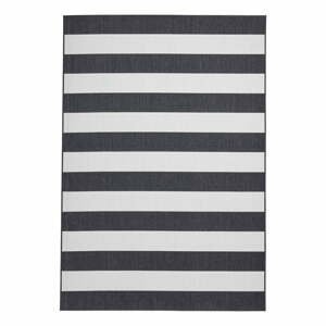 Bílý/černý venkovní koberec 230x160 cm Santa Monica - Think Rugs