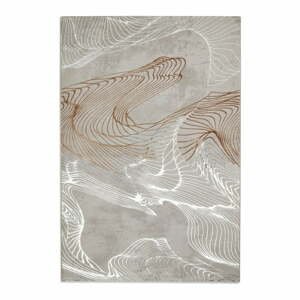 Šedý/ve stříbrné barvě koberec 170x120 cm Creation - Think Rugs