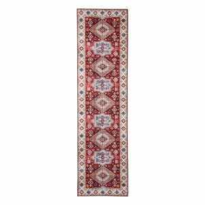 Červený/béžový koberec běhoun 225x60 cm Topaz - Think Rugs
