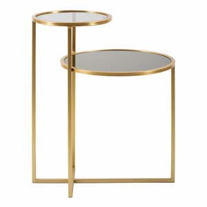 Kulatý konferenční stolek ve zlaté barvě 40x50 cm - Mauro Ferretti