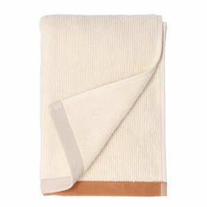 Hnědo-béžový bavlněný ručník 50x100 cm Contrast – Södahl