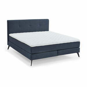 Modrá boxspring postel 160x200 cm Jona - Meise Möbel