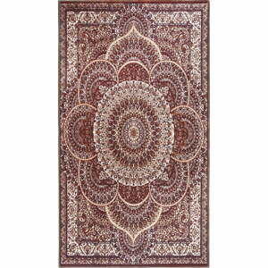 Červený pratelný koberec běhoun 200x80 cm - Vitaus