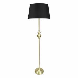 Stojací lampa v černo-zlaté barvě (výška 135 cm) Prima Gold – Candellux Lighting