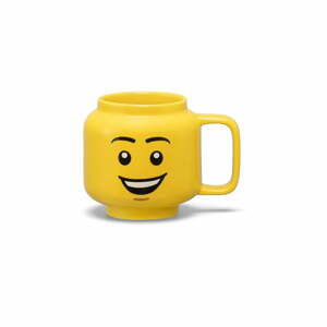 Žlutý keramický dětský hrnek 255 ml Head – LEGO®