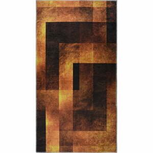Oranžový pratelný koberec běhoun 80x200 cm – Vitaus
