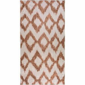 Bílo-oranžový pratelný koberec 160x230 cm – Vitaus