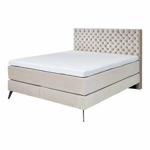 Béžová boxspring postel 180x200 cm La Maison – Meise Möbel