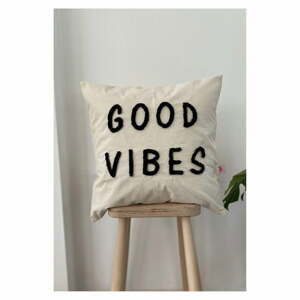 Povlak na polštář 45x45 cm Good Vibes – Oyo home