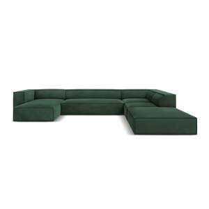 Tmavě zelená rohová pohovka (pravý roh) Madame – Windsor & Co Sofas