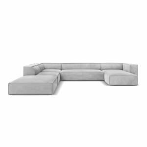 Světle šedá rohová pohovka (levý roh) Madame – Windsor & Co Sofas