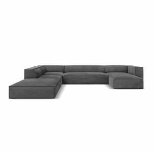 Šedá rohová pohovka (levý roh) Madame – Windsor & Co Sofas