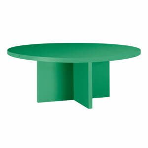 Zelený kulatý konferenční stolek ø 80 cm Pausa – Really Nice Things
