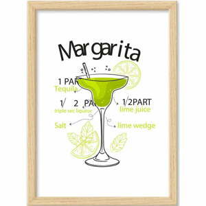 Plakát v rámu 40x55 cm Margarita – Wallity