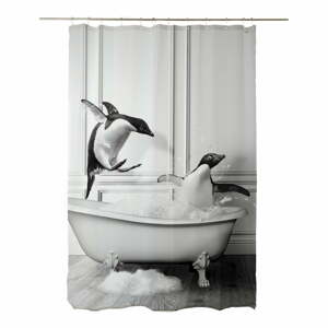 Sprchový závěs 175x180 cm Showe Penguin – Little Nice Things