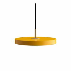 Žluté LED závěsné svítidlo s kovovým stínidlem ø 31 cm Asteria Mini – UMAGE