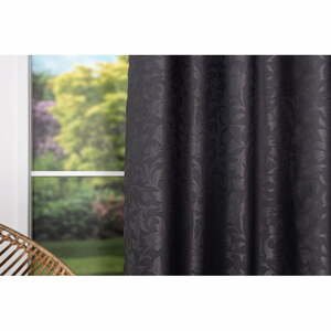 Antracitový závěs 140x245 cm Mirror – Mendola Fabrics