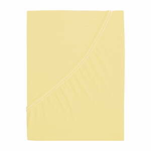 Žluté napínací prostěradlo 120x200 cm – B.E.S.