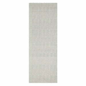 Světle šedý vlněný koberec běhoun 66x200 cm Sloan – Asiatic Carpets