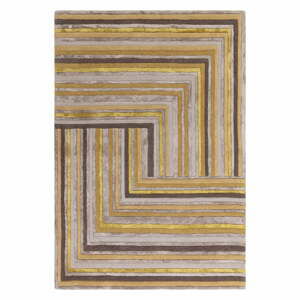 Okrově žlutý vlněný koberec 160x230 cm Network Gold – Asiatic Carpets