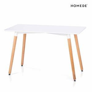 Jídelní stůl s bílou deskou 80x120 cm Elle – Homede