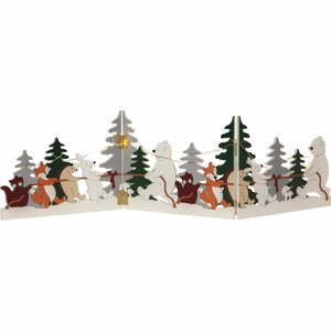 Světelná dekorace s vánočním motivem Forest Friends – Star Trading
