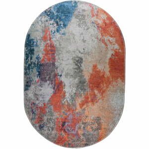 Modro-oranžový pratelný koberec 120x180 cm – Vitaus