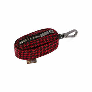 Kapsa na sáčky Houndstooth Red/Black – P.L.A.Y.