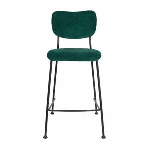 Barové židle v petrolejové barvě v sadě 2 ks 92 cm Benson – Zuiver