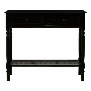 Černý konzolový stolek 33x91 cm Heritage – Premier Housewares