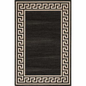 Tmavě šedý vlněný koberec 100x180 cm Cesar – Agnella