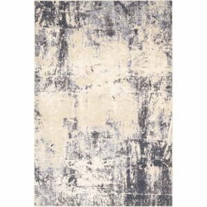 Béžový vlněný koberec 133x180 cm Concrete – Agnella