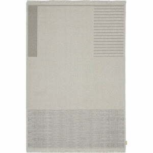 Světle šedý vlněný koberec 133x190 cm Nizer – Agnella