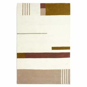 Krémový vlněný koberec 160x230 cm Cambrils – Kave Home