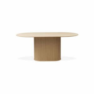 Jídelní stůl s deskou v dubovém dekoru 95x180 cm Nola – Unique Furniture