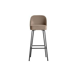 Béžová sametová barová židle 103 cm Vogue – BePureHome