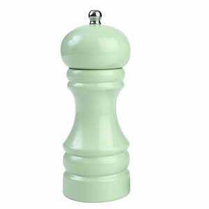 Mlýnek na pepř z kaučukovníkového dřeva T&G Woodware Capstan Green, výška15 cm