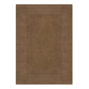 Hnědý vlněný koberec 160x230 cm – Flair Rugs